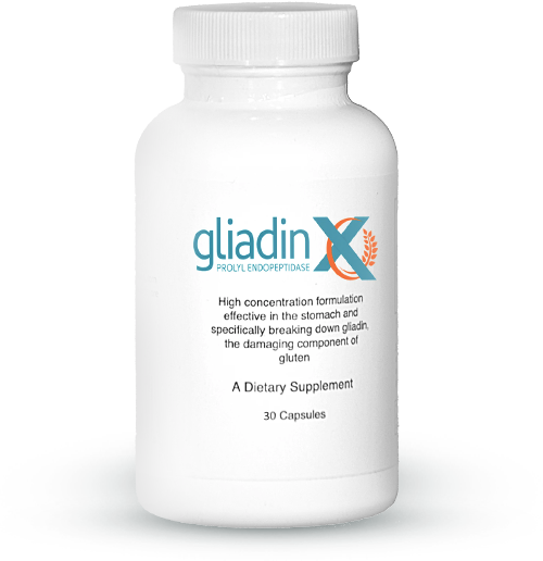 gliadinX bottle