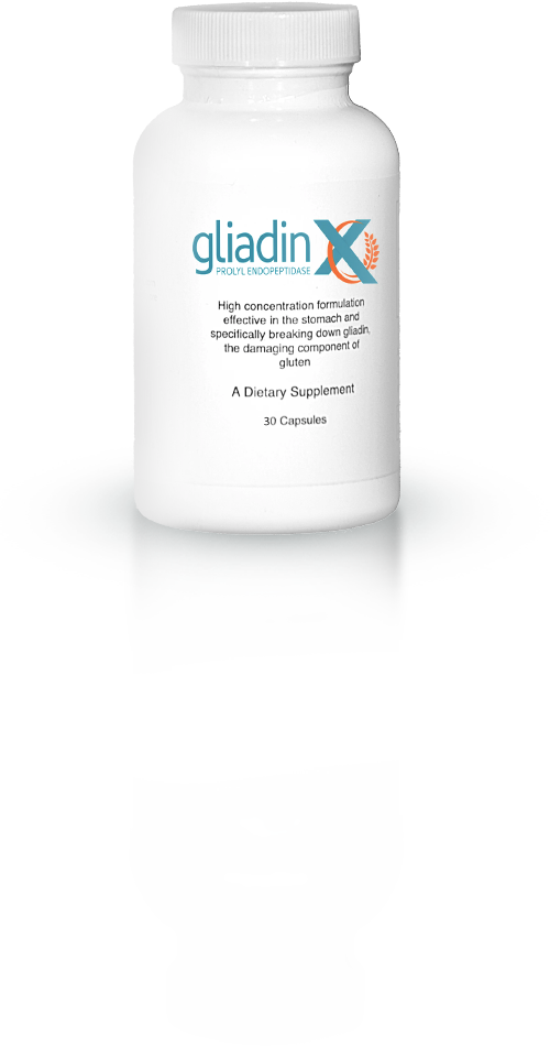 gliadinX bottle